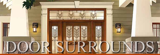 Nothing transforms your home's exterior more than a grand entrance system.  Whether you select a door surround made of Fypon or vinyl you will quickly enhance your home.  Wide selection of crossheads, pediments and pilasters to fit any style house.